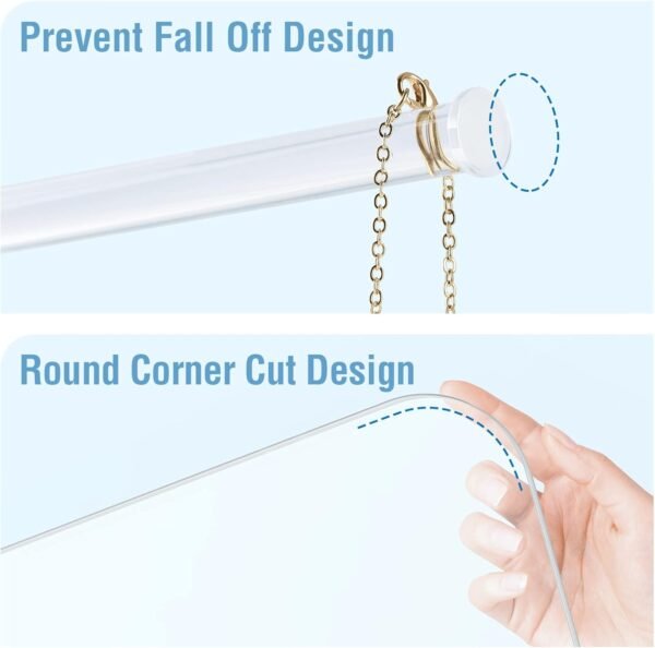 oem/odm jewelry stand necklace stand 2 tower, clear necklace holder jewelry holder, acrylic jewelry organizer, bracelet hanging organizer, display stand for bangles, rings, earrings and watch wholesale supplier & factory