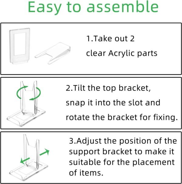 oem/odm 10 sets adjustable for angle acrylic display stand for plate, purses,clutch bags,pictures, platter, book, tableware and stationary,gameboy handhelds & n64 controllers,cards wholesale supplier & factory