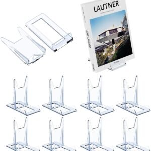 oem/odm book display stand, acrylic stands for display comic book holder magazine postcard art dvd album wallet, 8 pcs wholesale supplier & factory