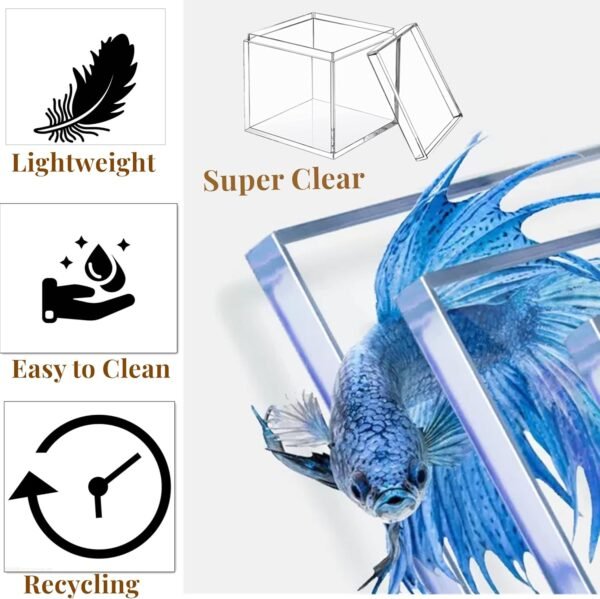 oem/odm acrylic box with lid clear display box plastic square cube 24 packs easter candy boxes jewelry storage box wedding party decorative boxes wholesale supplier & factory