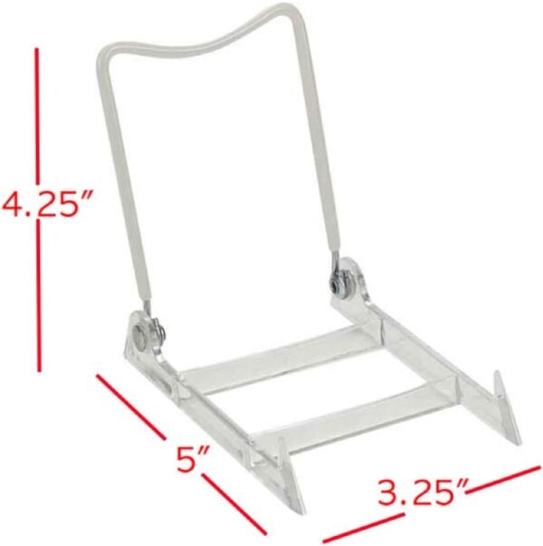oem/odm adjustable acrylic wire display stands - adjustable easels - pack of 12 wholesale supplier & factory