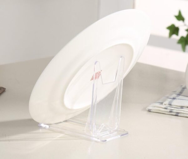 oem/odm artliving two part adjustable clear acrylic plastic display stand easel (set of 6) wholesale supplier & factory