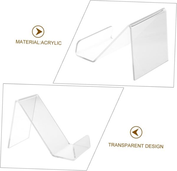 oem/odm gadpiparty 4pcs transparent acrylic mobile phone stand display holder for desk decor sturdy cell phone stand for use wholesale supplier & factory