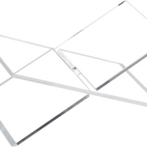 oem/odm acrylic book stands for display - cookbook stand for kitchen counter, bible stands for display at home, acrylic book holders for reading hands free (clear) wholesale supplier & factory