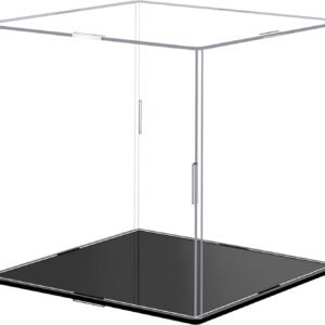 oem/odm clear self-assembly acrylic display case transparent dust proof protection showcase for figurine collectibles figures basketball(6 x 6 x 6 inch) wholesale supplier & factory