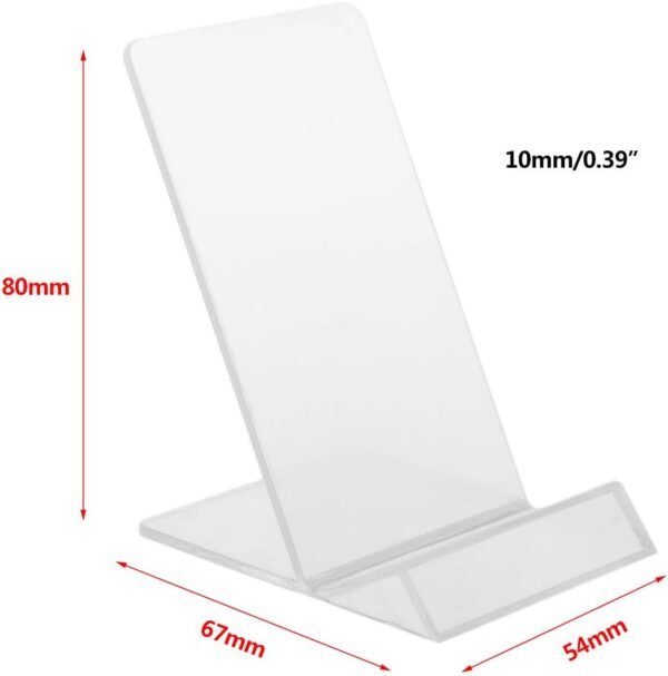 oem/odm phone holder tray dasktop acrylic display stand mount bracket wholesale supplier & factory
