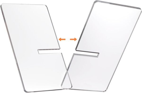 oem/odm peohud acrylic book holder, clear book display stand, large open reading stand for cookbook, magazines, textbook, art book, recipe, kitchen counter, coffee table, 12 x 7 x 5.7 inches wholesale supplier & factory