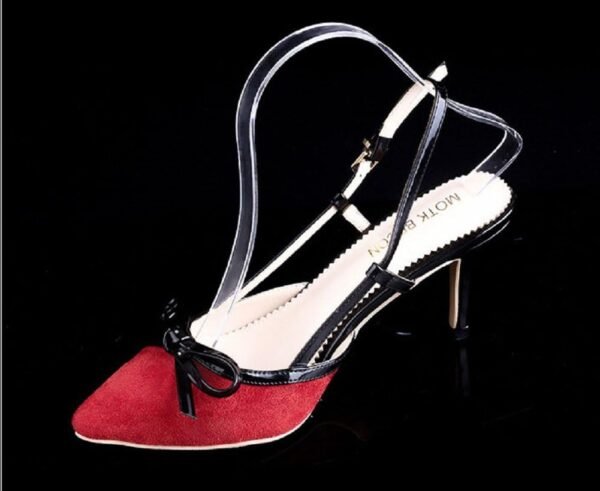oem/odm 5 pairs shoe trees for women sandals high heel shoes clear acrylic retail shop display stand plexiglass shoes supporter forms inserts wholesale supplier & factory