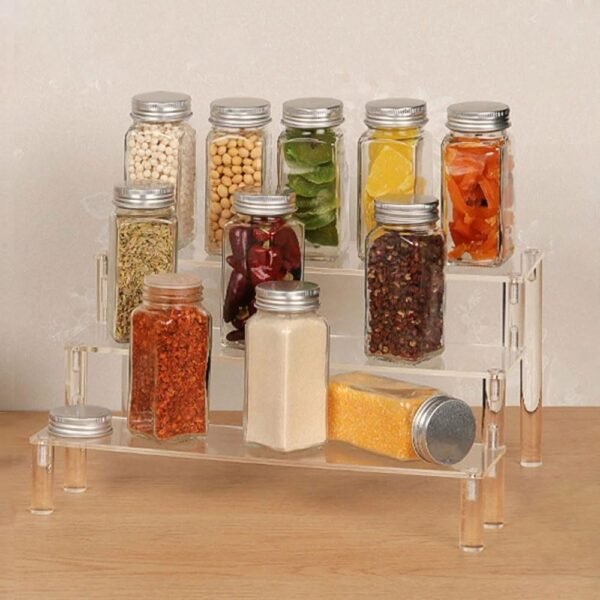 oem/odm acrylic display riser, clear perfume organizer stand, cupcake stand holder, dessert table display shelf, skin care organizer collectibles display stand for decoration and organizer, 3tier wholesale supplier & factory