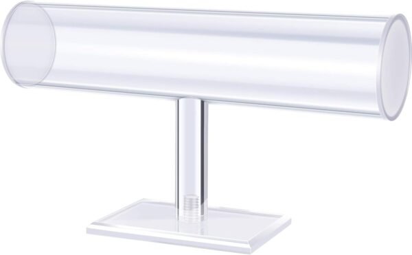 oem/odm maitys hovering acrylic bracelet jewelry display stand holder acrylic t bar necklace display stand jewelry holder organizer(clear) wholesale supplier & factory