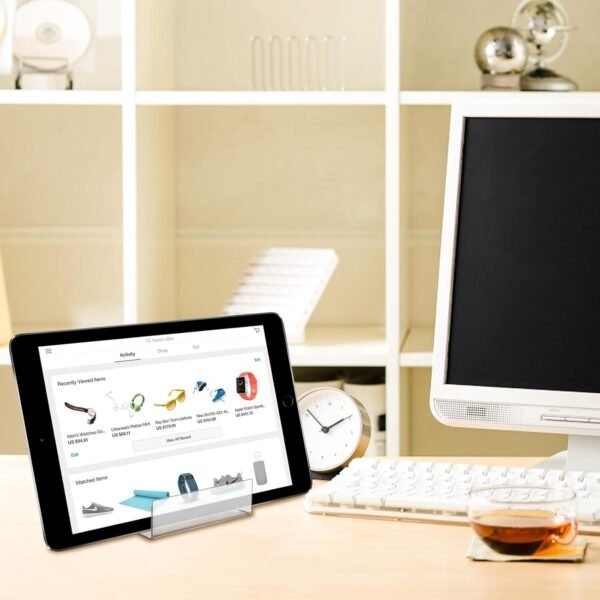 oem/odm 12 pack display stand with ledge, acrylic book display stand tablet holder easel holder for displaying pictures, books, albums, music sheets, notebooks, artworks, cds, large wholesale supplier & factory