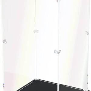 oem/odm clear acrylic display case ,self-assemble showcase for collectibles, action figures, dolls, toys - alternative glass box for commemorative gifts (7.84x7.84x15.74 inch, 20*20*40 cm) wholesale supplier & factory