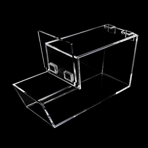 oem/odm acrylic candy bin stackable candy dispenser box clear candy display bin dry food snacks storage container mini bulk candy bin for restaurants candy retail store, 10.8 * 3.7 * 5.3in wholesale supplier & factory