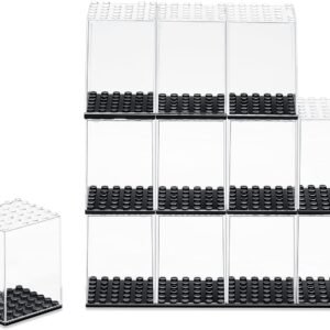 oem/odm minifigures display case, acrylic building block display box, action figure toys storage for lego minifigure, fit for lego lovers(12pcs) wholesale supplier & factory