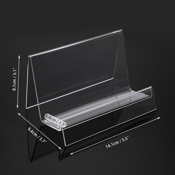 oem/odm juxyes pack of 8 clear acrylic wallet display stand holder, purse display stand handbag display rack shoulder bags purse stand for boutique, retail countertop acrylic display stand for handbags wallet wholesale supplier & factory