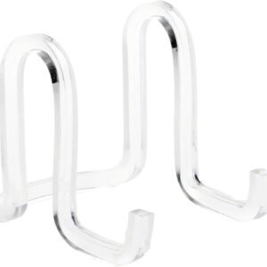 oem/odm plymor clear acrylic ribbon-style display easel, 2.875" h x 2.5" w x 3.5" d wholesale supplier & factory