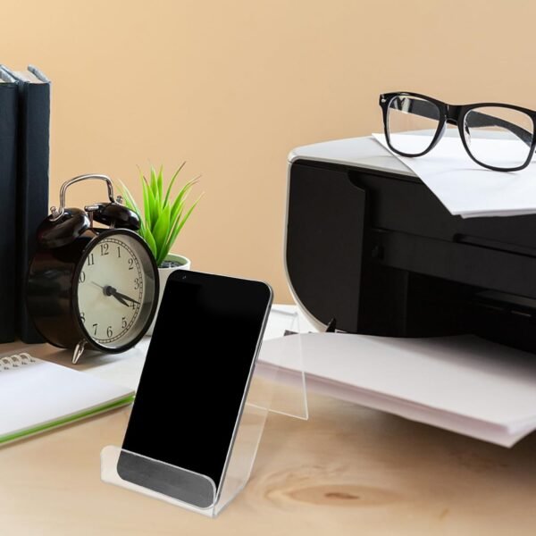 oem/odm housoutil 20pcs acrylic phone holder, cell phone stand holder for desk, clear phone stand for home and office office desk display wholesale supplier & factory