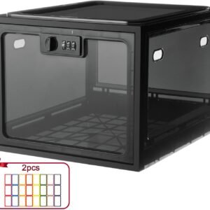 oem/odm lalifebuss combination lock boxes for personal items, lockable storage box for office locker/school/medicine/snacks/phone jail/electronic/home (1 pack/black) wholesale supplier & factory
