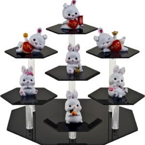 oem/odm acrylic display risers,display riser,cupcake display stand steps, organizer shelf stand for figures,cosmetics wholesale supplier & factory