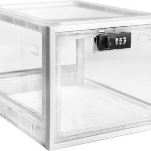 oem/odm sanidika large lockbox medicine lock box - refrigerator lockable boxes for food storage - childproof first aid locking cabinet pill case medical organizer bin - mobile tablet locker cell phone jail wholesale supplier & factory