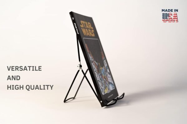 oem/odm made in usa 12-pack sturdy & durable adjustable metal easels to display books, frames, comics, plates & more - unique on the market wholesale supplier & factory