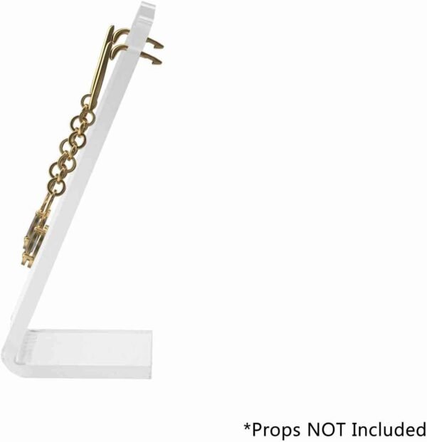oem/odm marketing holders jewelry holder clear acrylic display stand for studs hoops dangling earrings bracelets slant back counter top for retail store gift shops home use single pair wholesale supplier & factory