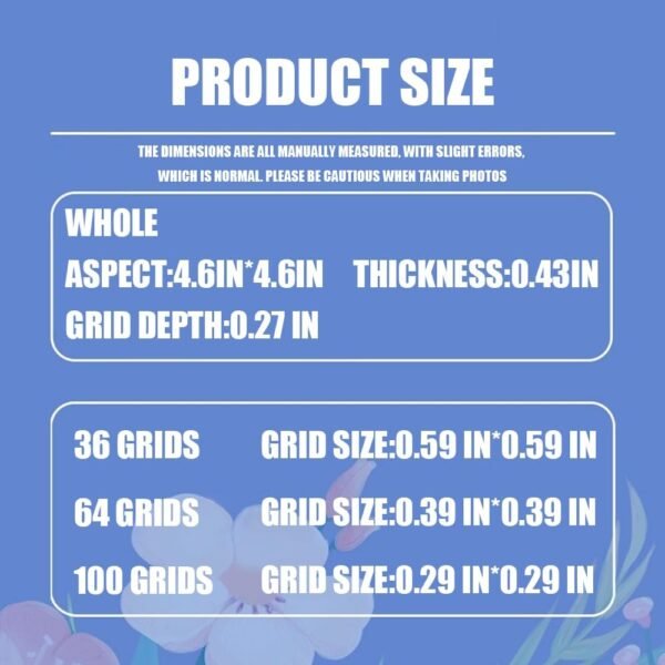 oem/odm acrylic magnetic seashell display box clear case 36/64/100 stackable grids holder container decorative jewelry nail starfish seashell trinke organizer box (36 grids) wholesale supplier & factory