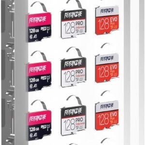 oem/odm 15 slot transparent magnetic closure tf card case, micro sd card holder, display box - f15tf wholesale supplier & factory