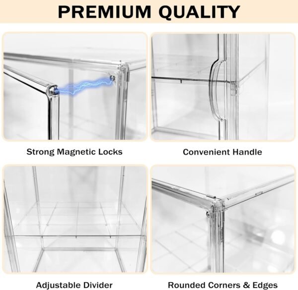 oem/odm bread box for kitchen countertop, clear bread box 3 layers, bread storage, bread container, food safe clear bread storage for bread, bagel, muffins wholesale supplier & factory