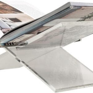 oem/odm sightline display - acrylic book stand - 5.5" h x 11 3/4" w x 3/8 thick - heavy duty book display stand - made in the usa book holder stand for reading, music sheet, recipe, kids desk, large textbook wholesale supplier & factory