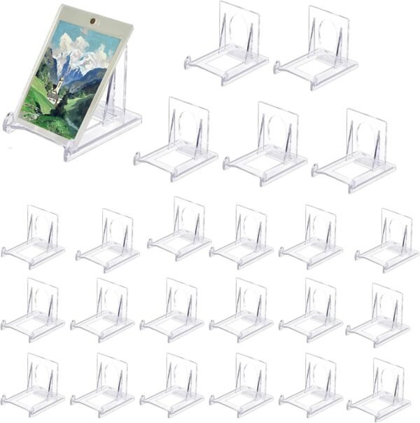 oem/odm acrylic plate stands,adjustable acrylic plate stand picture frame display holder decorative plate display stand clear easel stand for display acrylic art stand for home office festival party decoration(24 pieces) wholesale supplier & factory