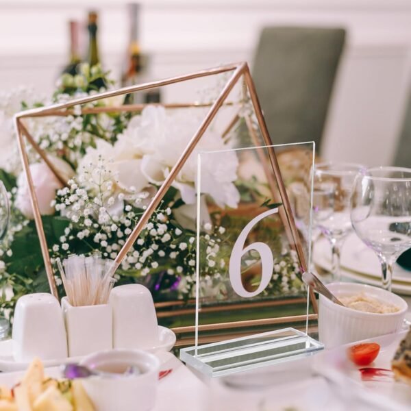 oem/odm tuanse 30 packs 4 x 6 inch acrylic sign holder acrylic stands for display clear table menu display stand standing menu flyer holder double sided clear sign for office store restaurant meetings wholesale supplier & factory