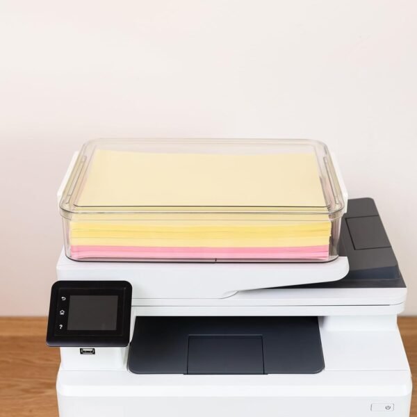 oem/odm citylife 3 pcs 9 x 13 plastic storage bins with lids and latches, portable art supply storage organizer, paper storage box for organizing a4 paper, letters, documents, art supplies, and crafts wholesale supplier & factory