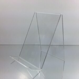 oem/odm dazzling displays clear acrylic book easels - 4.5"w x 5.5"h x 5"d, display stand, book holders for reading hands-free, acrylic display stands, 3-pack wholesale supplier & factory