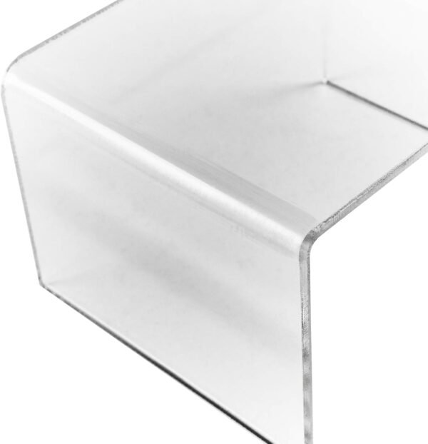 oem/odm super z outlet clear acrylic riser jewelry showcase display set of three (3-inch, 4-inch, 5-inch) (1 set) wholesale supplier & factory