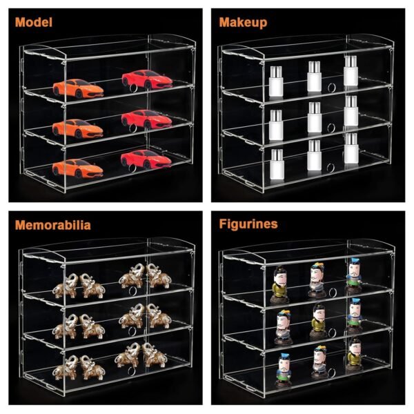 oem/odm acrylic display case bakery pastry display case retail display counter cases acrylic display shelf donut cookie display cabinet plastic case wholesale supplier & factory