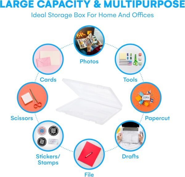 oem/odm bins & things jtj sourcing - plastic storage box for letter a4 paper - document magazine paper protector - portable a4 project sleeves - document organizer box storage - (set of 6) wholesale supplier & factory