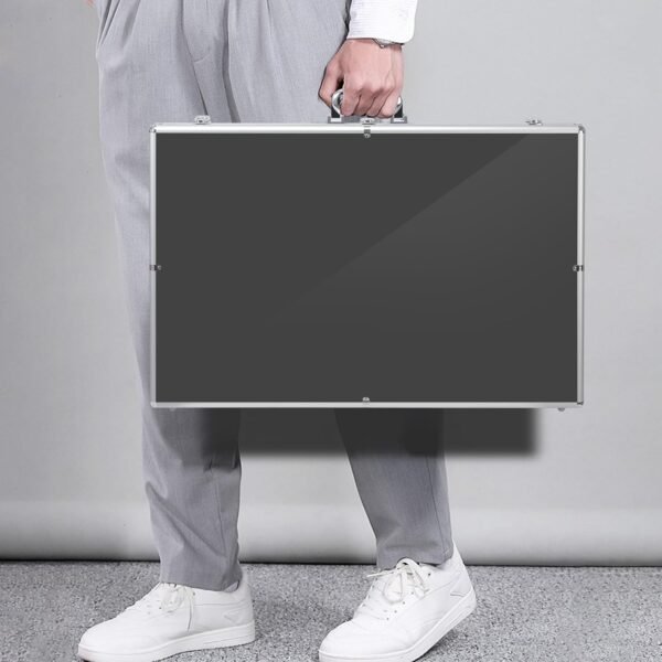 oem/odm aluminum glass display case for cards, xl large table top display case with lock, portable trade show display case for jewelry mtg cards collectible cards wholesale supplier & factory