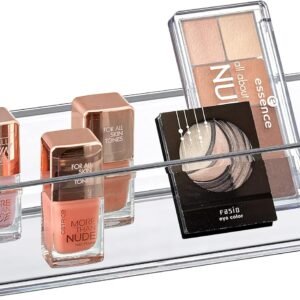 oem/odm amazing abby - glamour - acrylic 1-compartment makeup organizer, transparent plastic lipstick holder, perfect bathroom vanity storage solution for lipsticks, nail polishes, and more wholesale supplier & factory