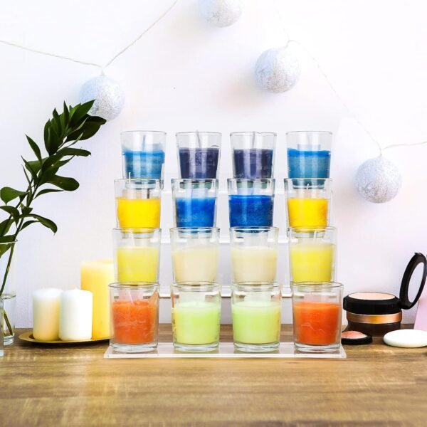 oem/odm 9 inch acrylic shelf in 3 pack, 4 tier perfume organizer cologne organizer, funko pop shelves tiered riser display stand, acrylic display for decoration and organizer wholesale supplier & factory