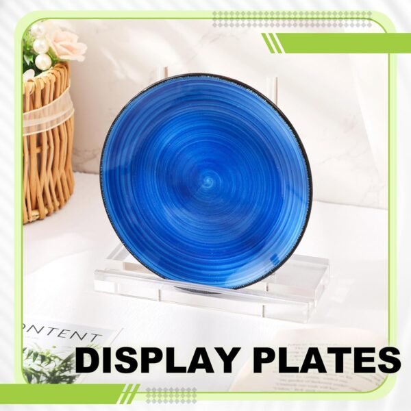 oem/odm tabletop acrylic display stand clear easel acrylic book display holder artwork storage rack for picture plate frame albums record magazine tablet canvas board(clear,7.8 x 3.5 x 7.8 inch) wholesale supplier & factory