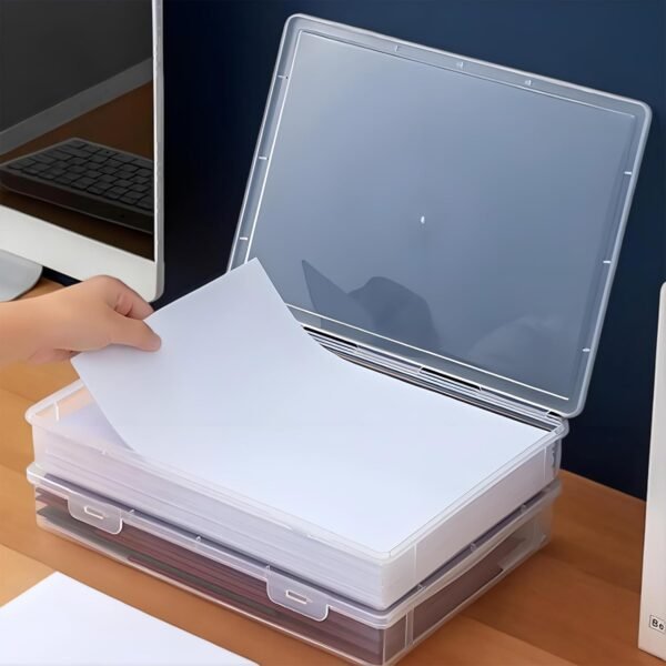 oem/odm large plastic file storage box - suitable for a4 paper, paper storage, tool storage, electronic parts, craft box, bead storage, photo organizer, scrapbook, sewing ,diamond painting, 3 mixed sizes wholesale supplier & factory