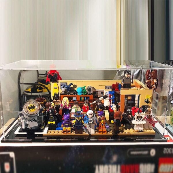 oem/odm self-assembly acrylic display case,deluxe dustproof showcase,cube countertop box for pop figures collectibles toys,need remove the protective film (10x4x5.7 inch; 25x10x14.5cm) wholesale supplier & factory