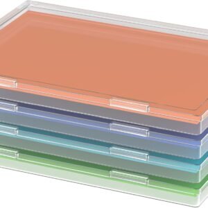 oem/odm 4-pack 8.5"x11" paper organizer storage for a4 paper, clear scrapbook paper storage, craft storage organizers for scrapbook, documents, cardstock, letter paper, office school supplies wholesale supplier & factory