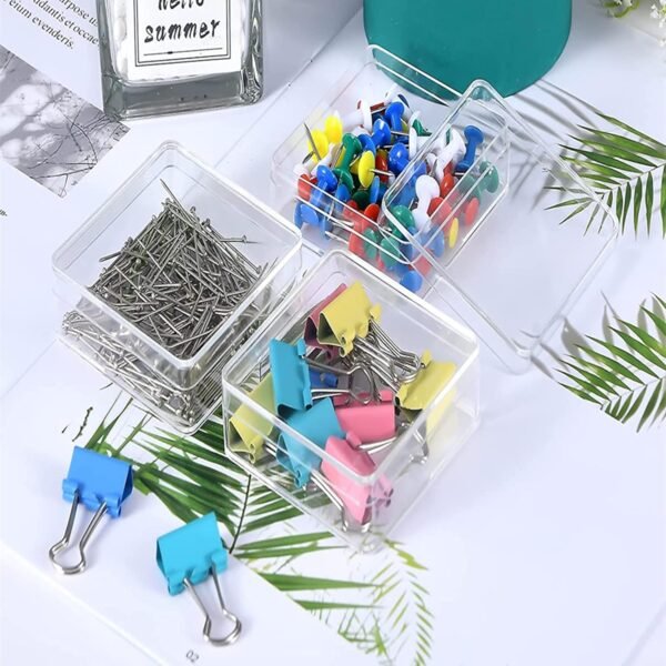 oem/odm acrylic box with lid clear boxes with lids 4 packs 4x4x2.4inch acrylic square cube jewelry storage box wedding birthday party favor display boxes easter candy boxes wholesale supplier & factory