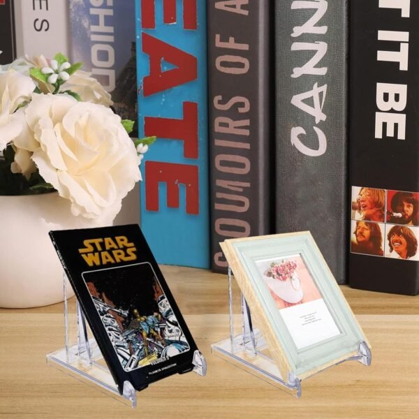 oem/odm acrylic plate stands,adjustable acrylic plate stand picture frame display holder decorative plate display stand clear easel stand for display acrylic art stand for home office festival party decoration(24 pieces) wholesale supplier & factory