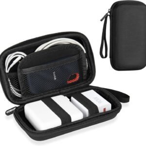 oem/odm ginsco hard shell protection case electronic accessories organizer pouch for macbook air/pro charger adapter cables power bank, for sandisk portable ssd flash disk sd card,compact travel tech case wholesale supplier & factory