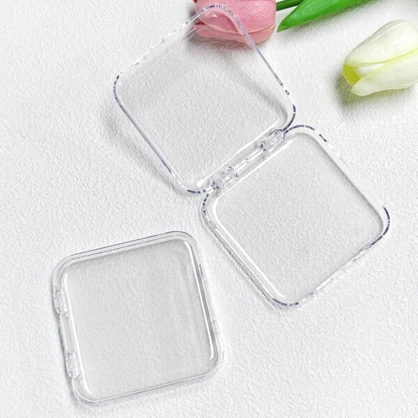 oem/odm 12pcs press on nail storage box with 60 pcs adhesive double sided tape acrylic nail display box artificial false nail box organizer fake nail case transparent nail packaging boxes for nail salon wholesale supplier & factory