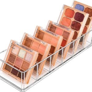 oem/odm jesslab acrylic organizer, 6 cube sections makeup organizer for drawer, makeup organizer for vanity, countertop, bathroom, kitchen and cabinet storage wholesale supplier & factory