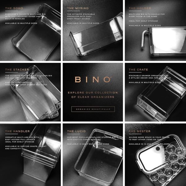 oem/odm bino | stackable storage drawers, large - clear | the crate collection | storage bins with drawers bathroom organizers and storage organization and storage under sink organizer vanity cabinet home wholesale supplier & factory